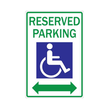 ZING Eco Parking Sign, 18X12, EGP- Model 2218